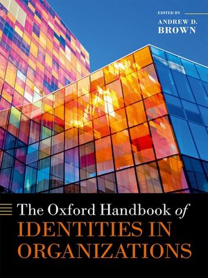 cover image of The Oxford Handbook of Identities in Organizations